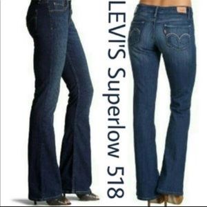 Levi’s 518 Superlow Bootcut Jeans